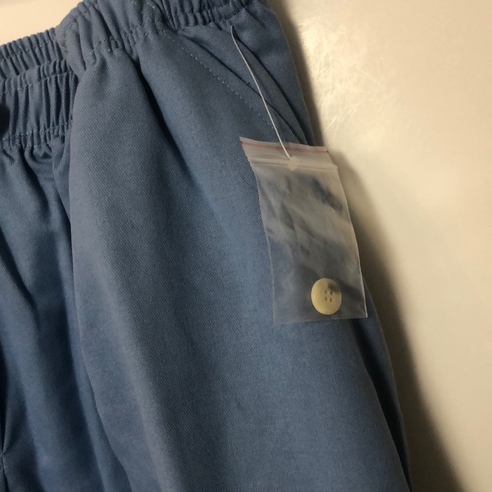 New vintage sky blue plus Sz elastic waist skirt - Picture 3 of 7